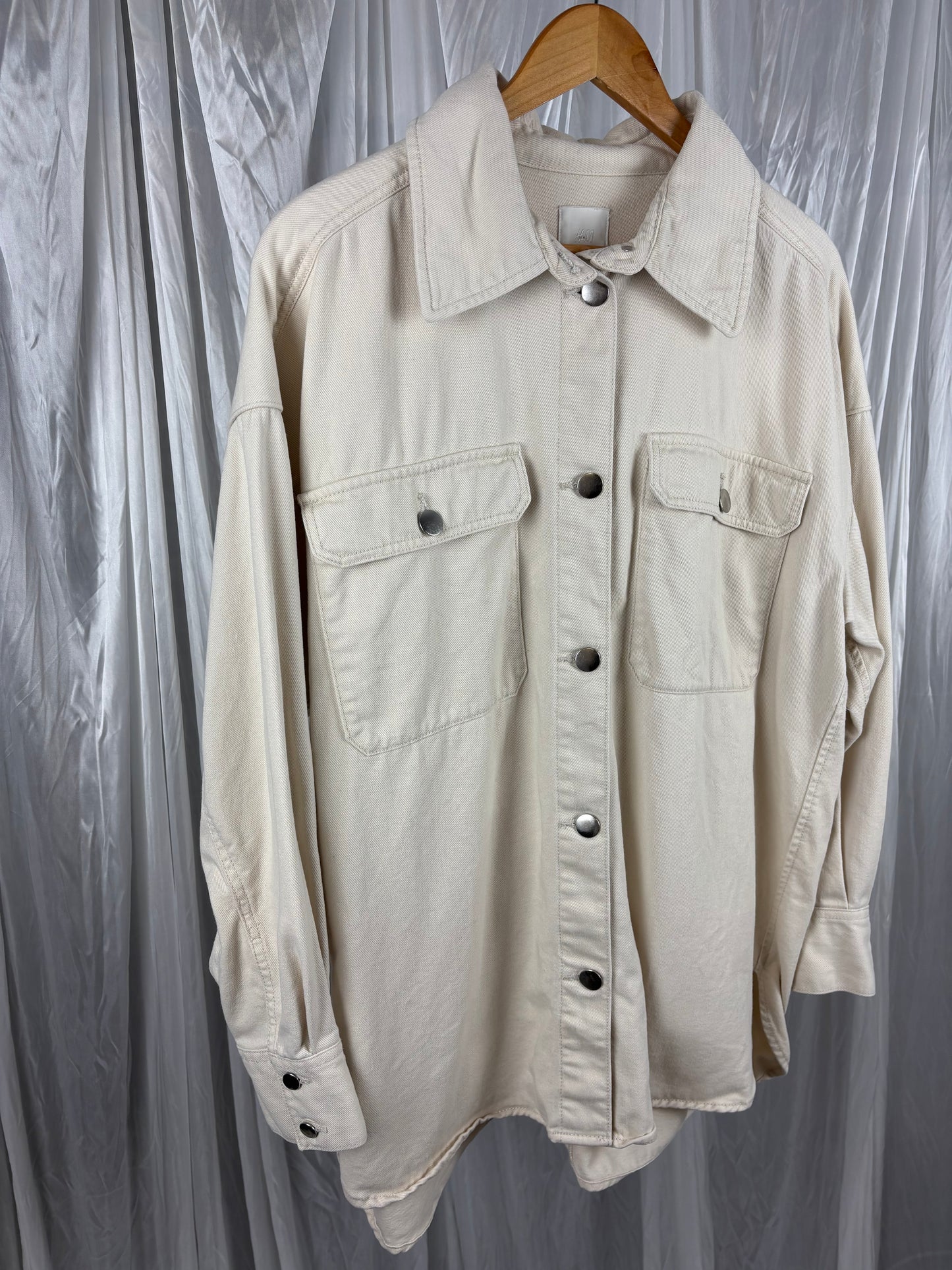 H&M Denim Shacket - M/L