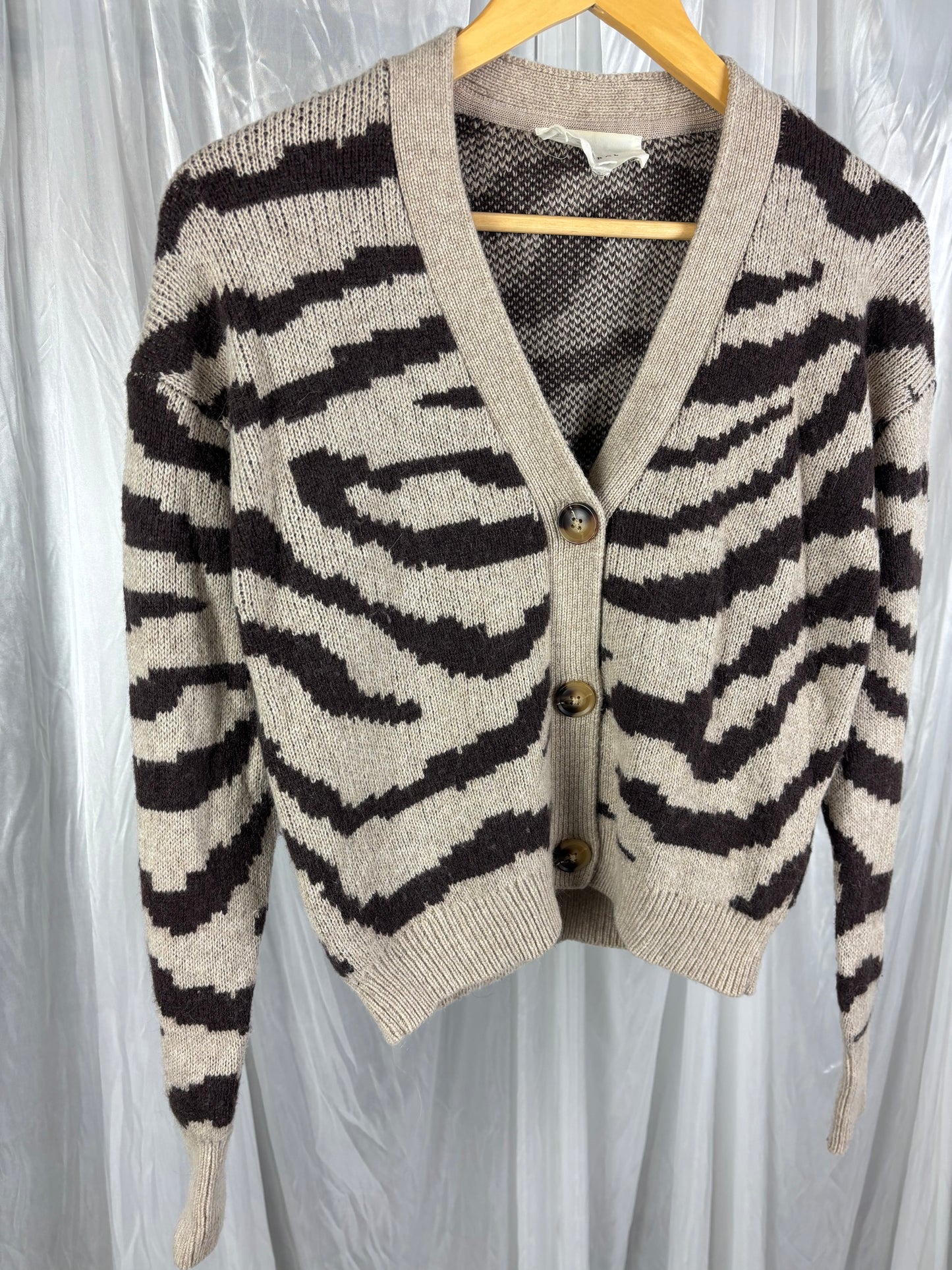 Mineral Brown Cardigan - XS