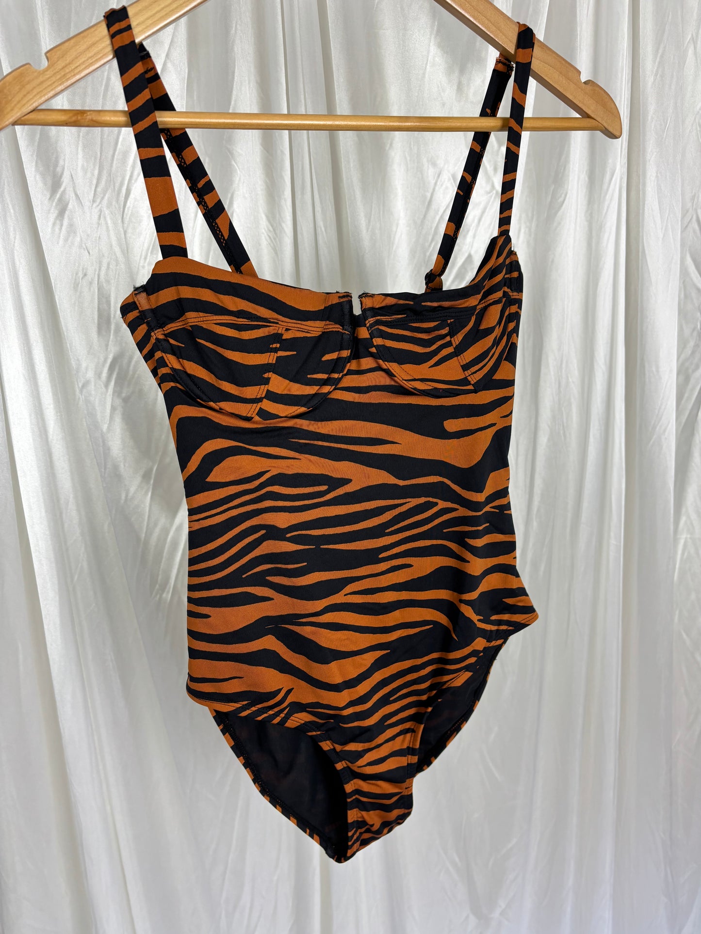 St. Swim Patterned Swimsuit - 8