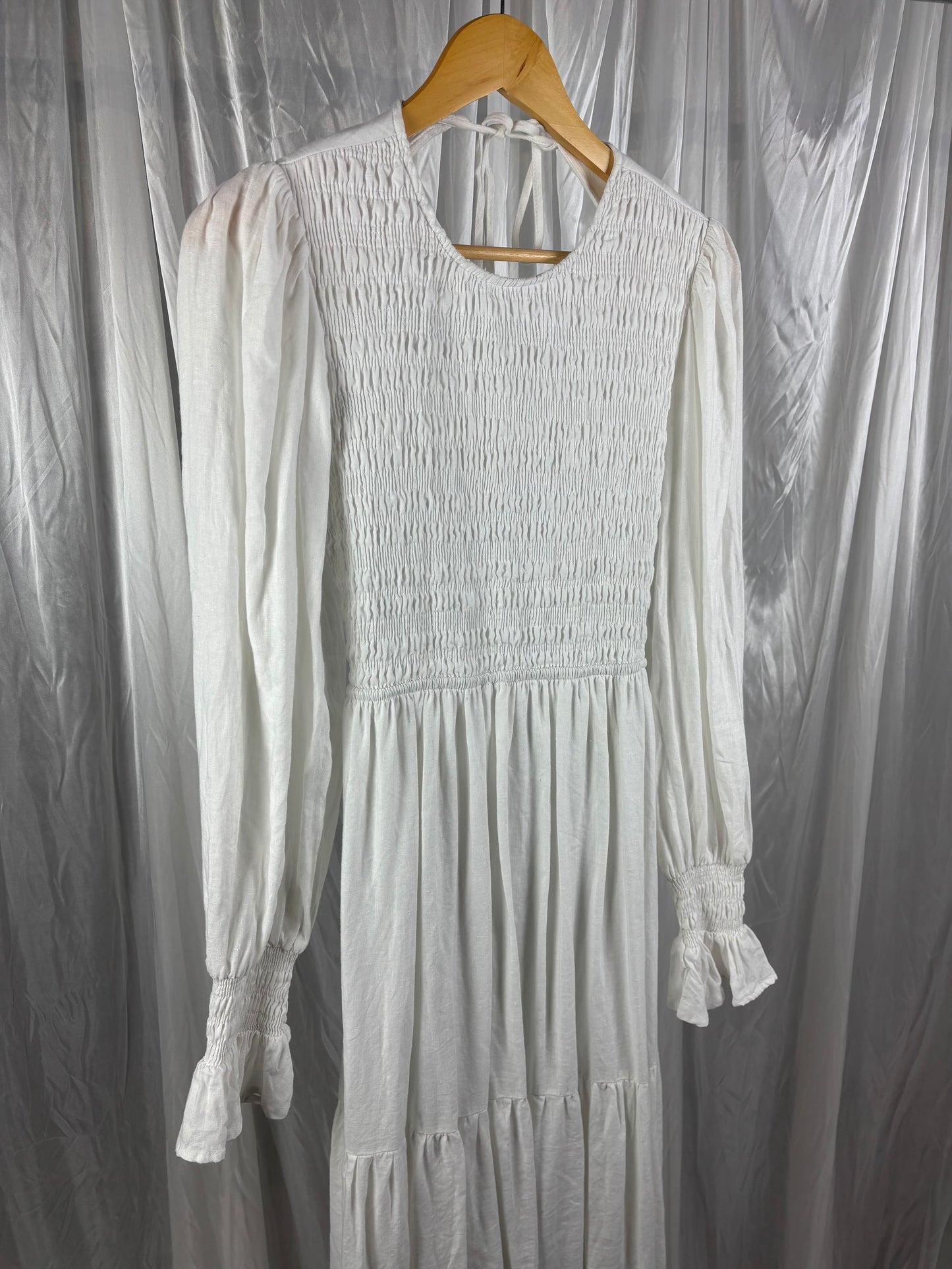 Dissh White Maxi Dress - 12