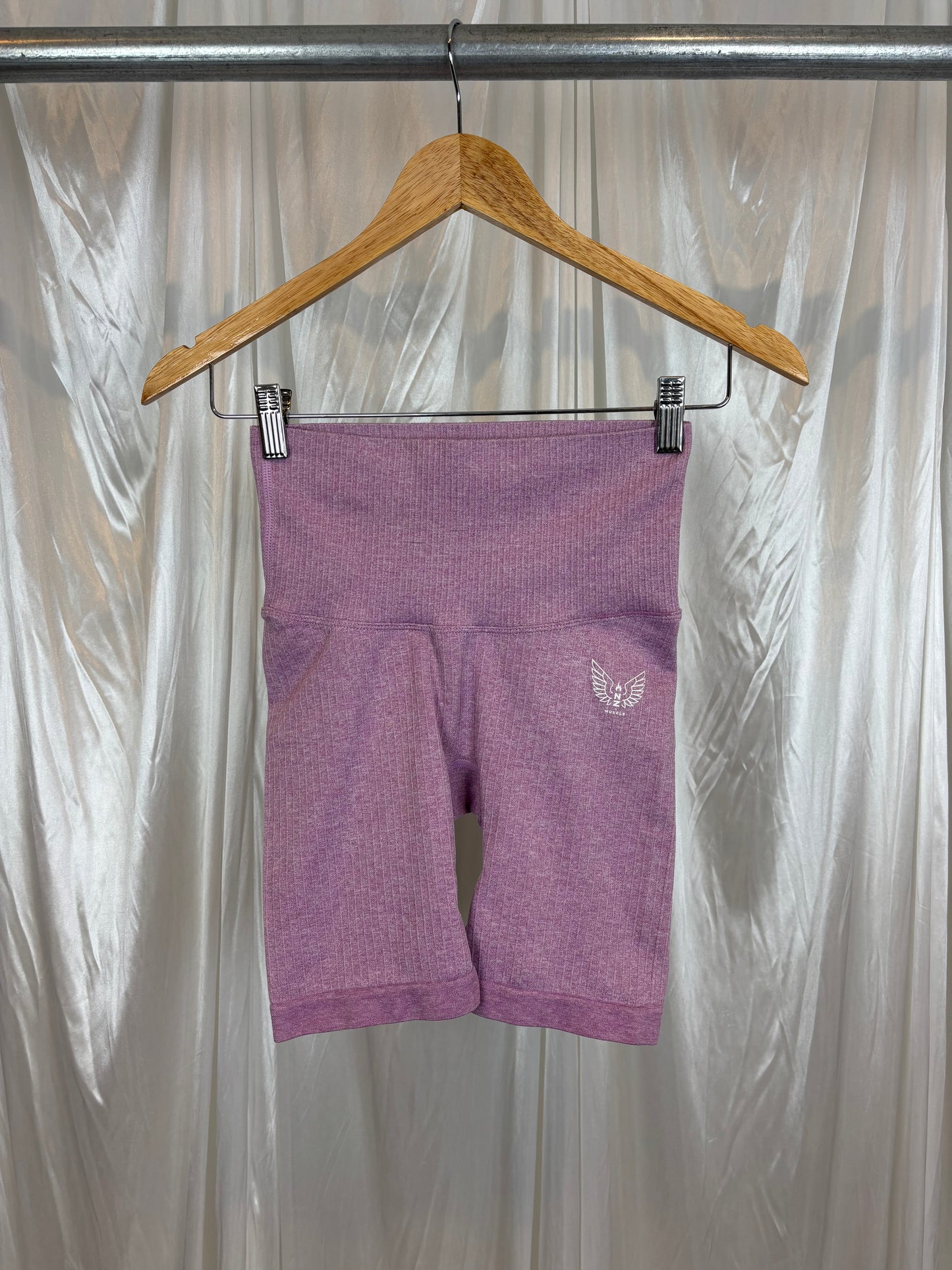 NZ Muscle Purple Shorts - XS