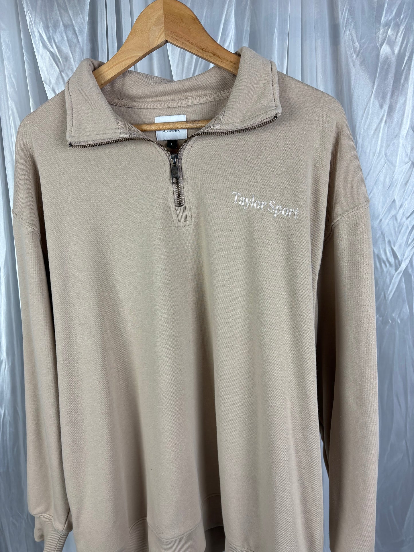 Taylor Sport 1/4 Zip jumper - L