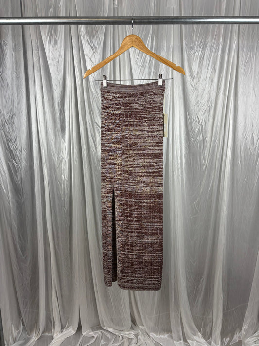 First Mse Brown Skirt - XS