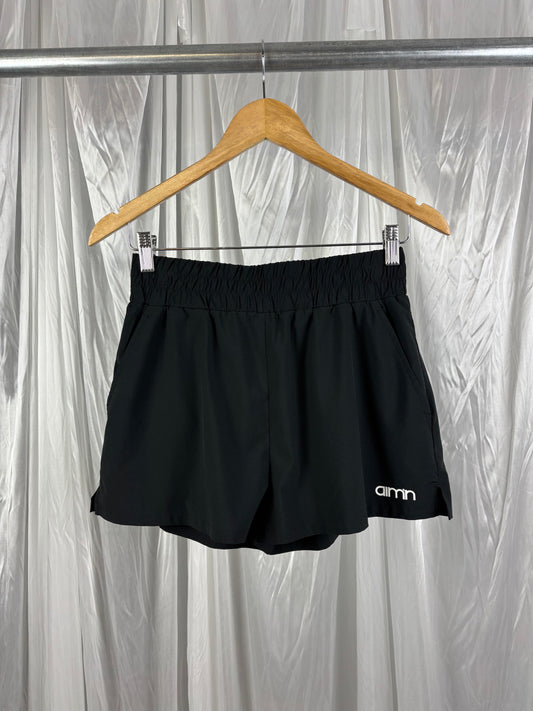 Aimn Black Running Shorts - XS