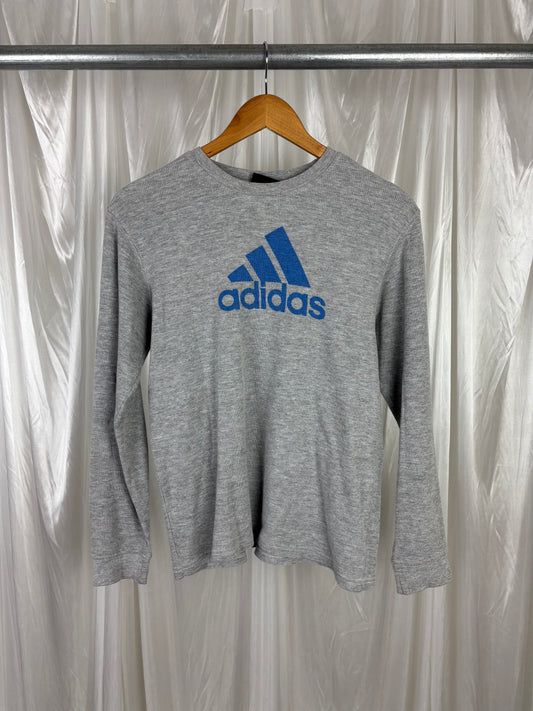 Adidas Grey Long Sleeve Top - S