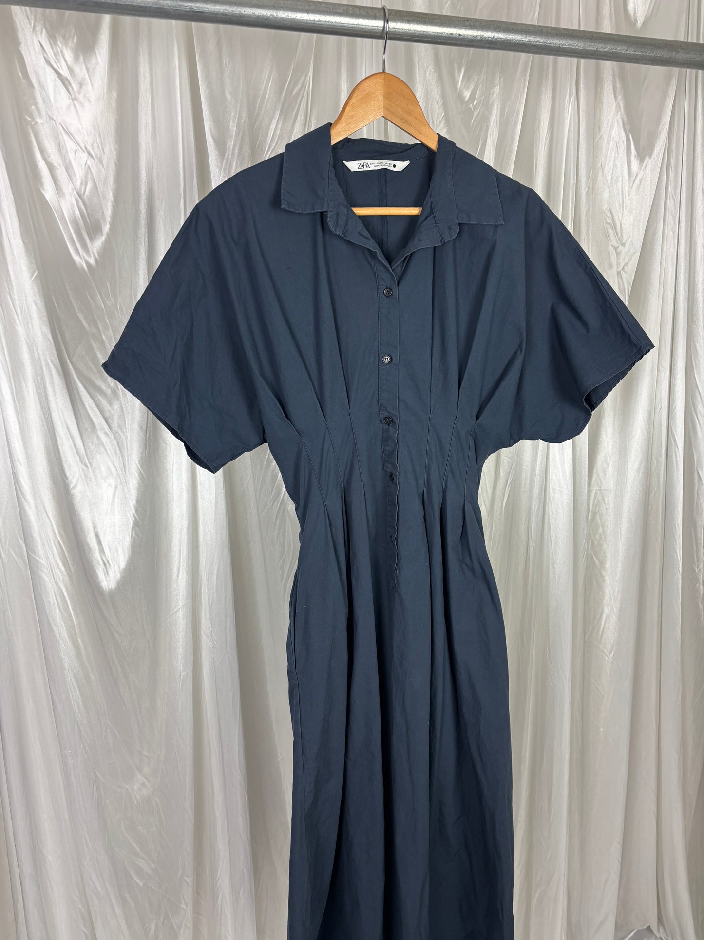 Zara Black Midi Dress - S