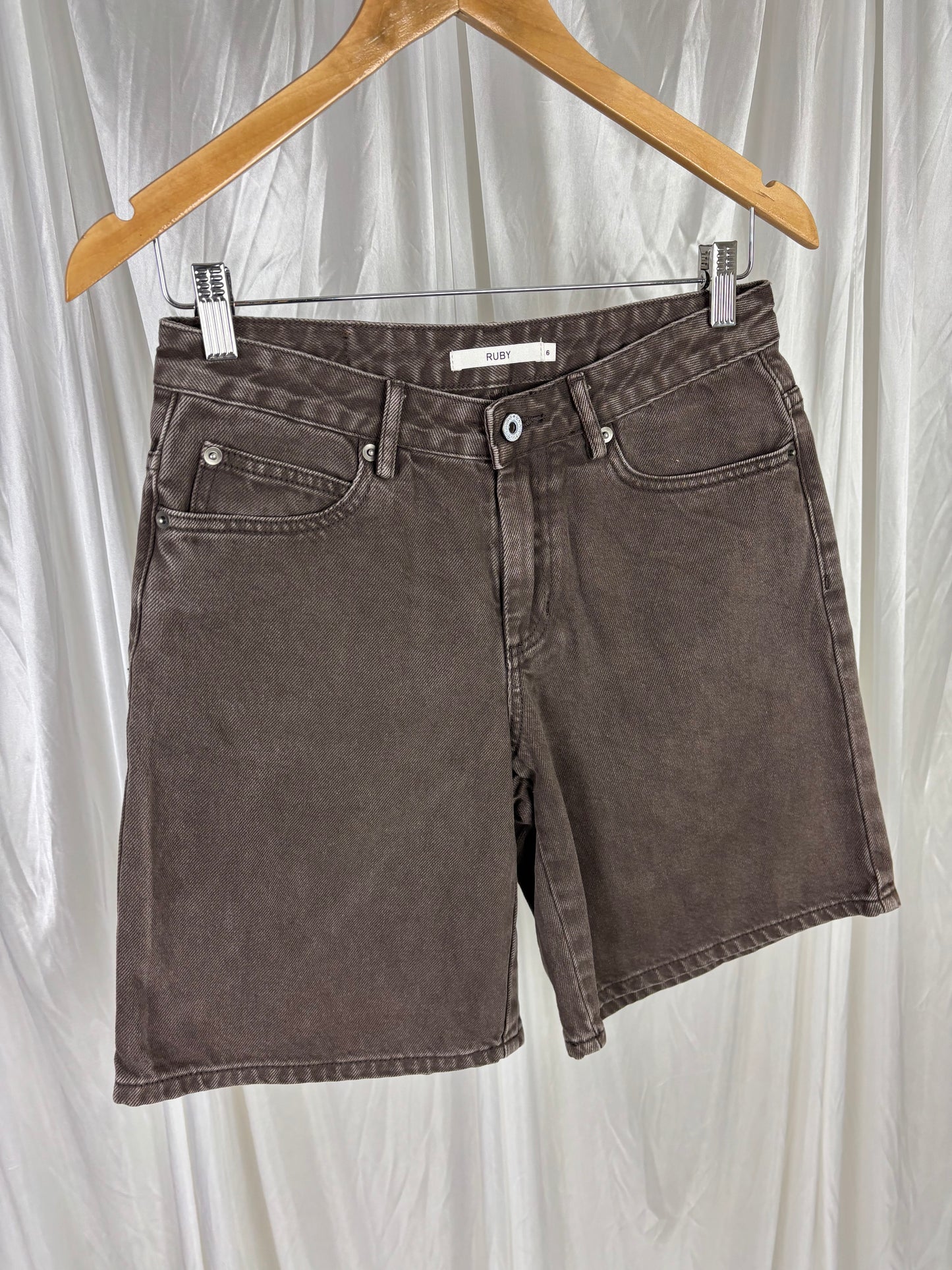 Ruby Blink Denim Shorts - 6