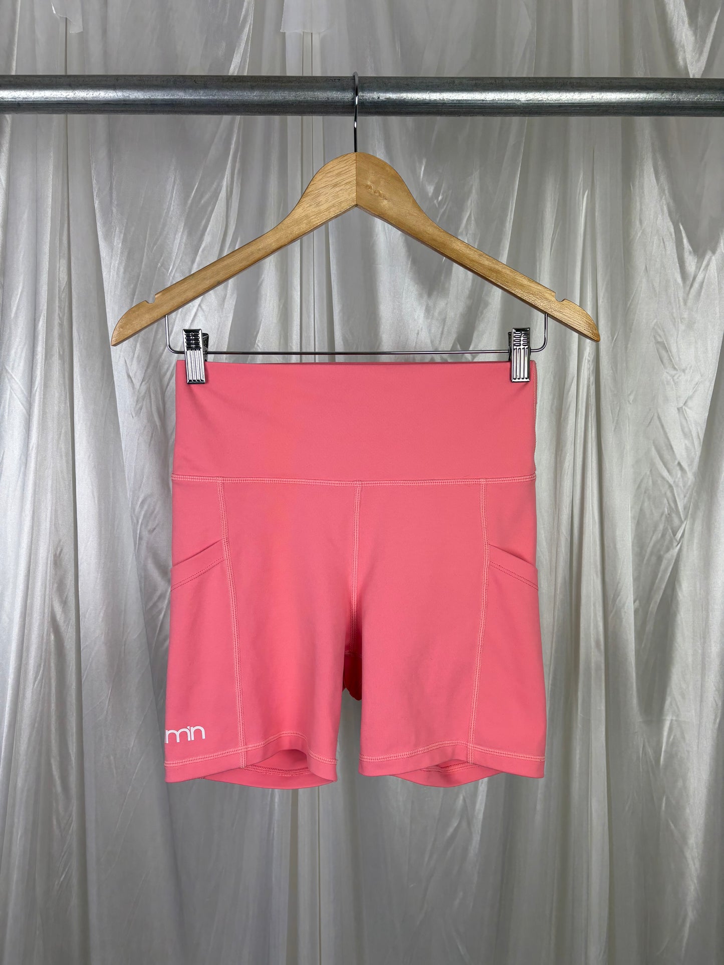 Aimn Coral Ball Pocket Biker Shorts - S
