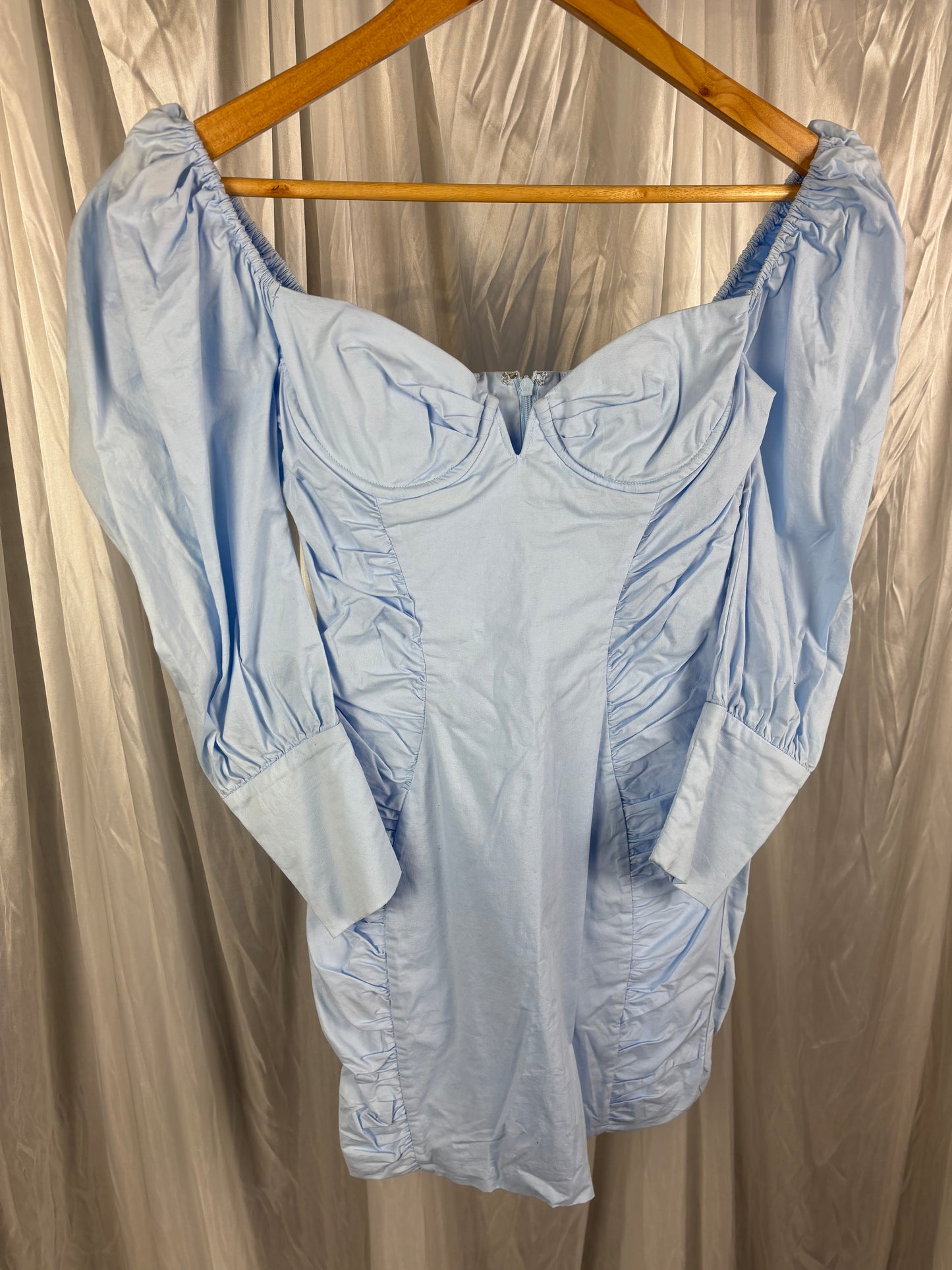 Oh Polly Blue Mini Dress - 6