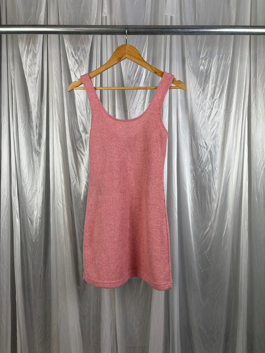 Rusty Pink Knit Dress - S