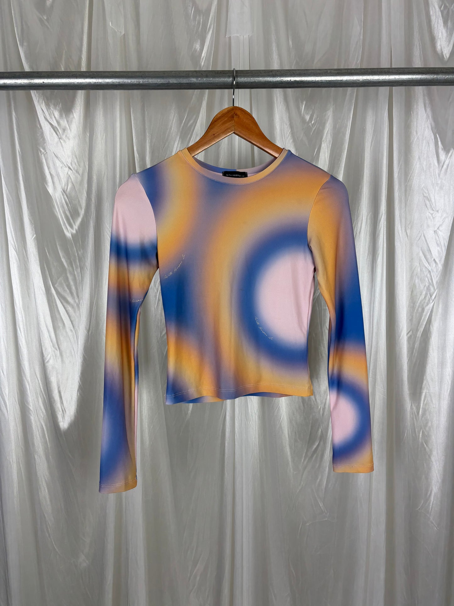 With Harper Lu Wisteria Orb Top - XS