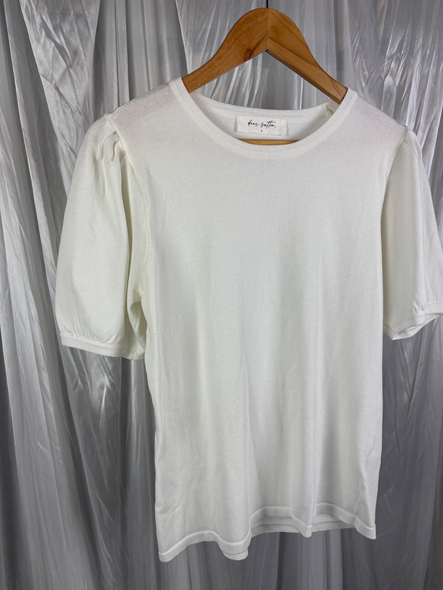 Dear Sutton White Top - 8