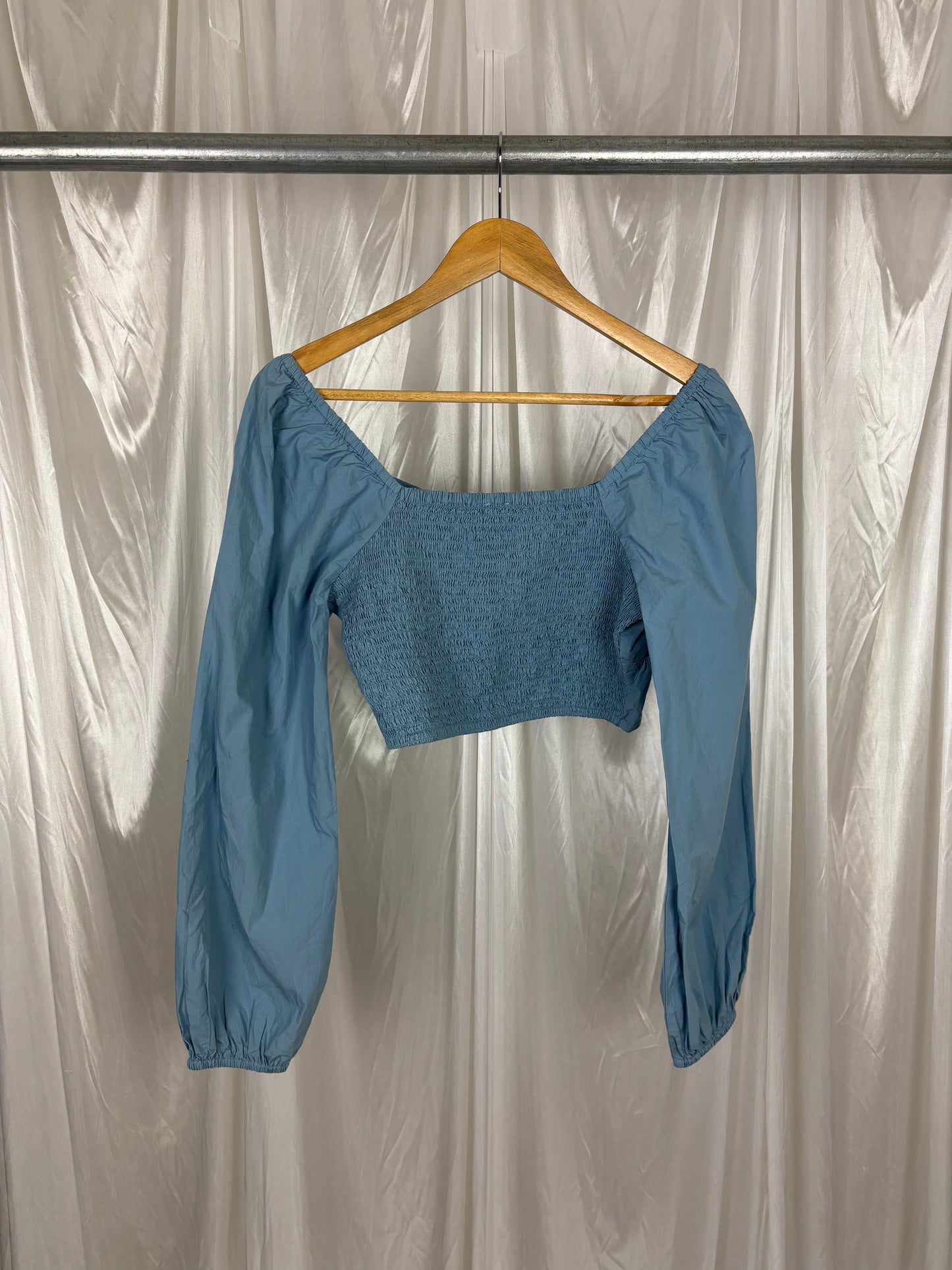 Cotton On Blue Long Sleeve Top - M