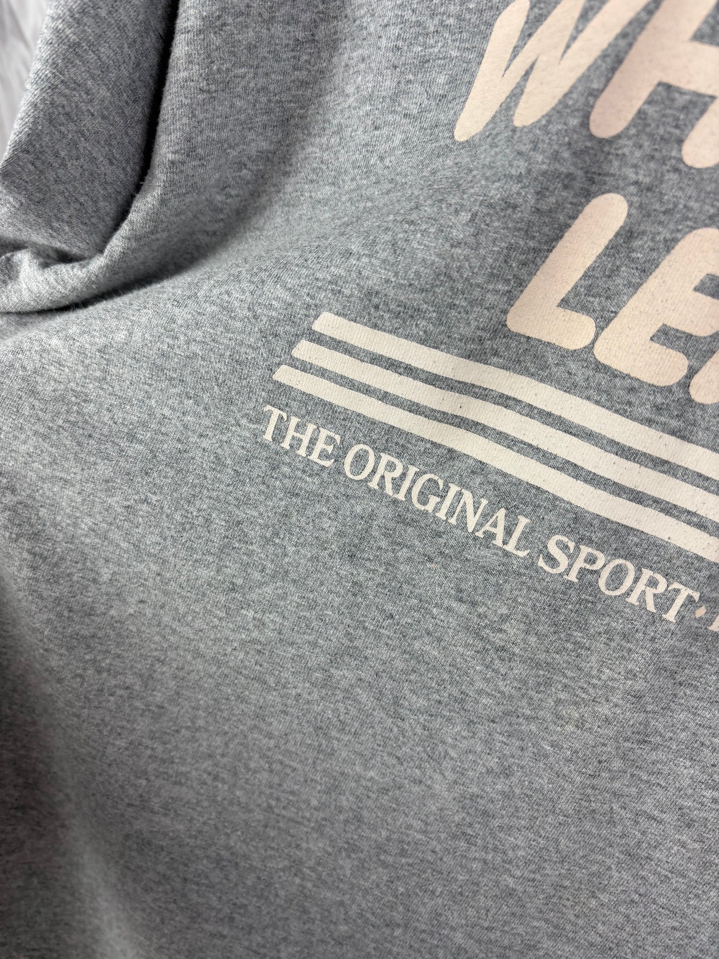 White Fox Grey Tee - S/M