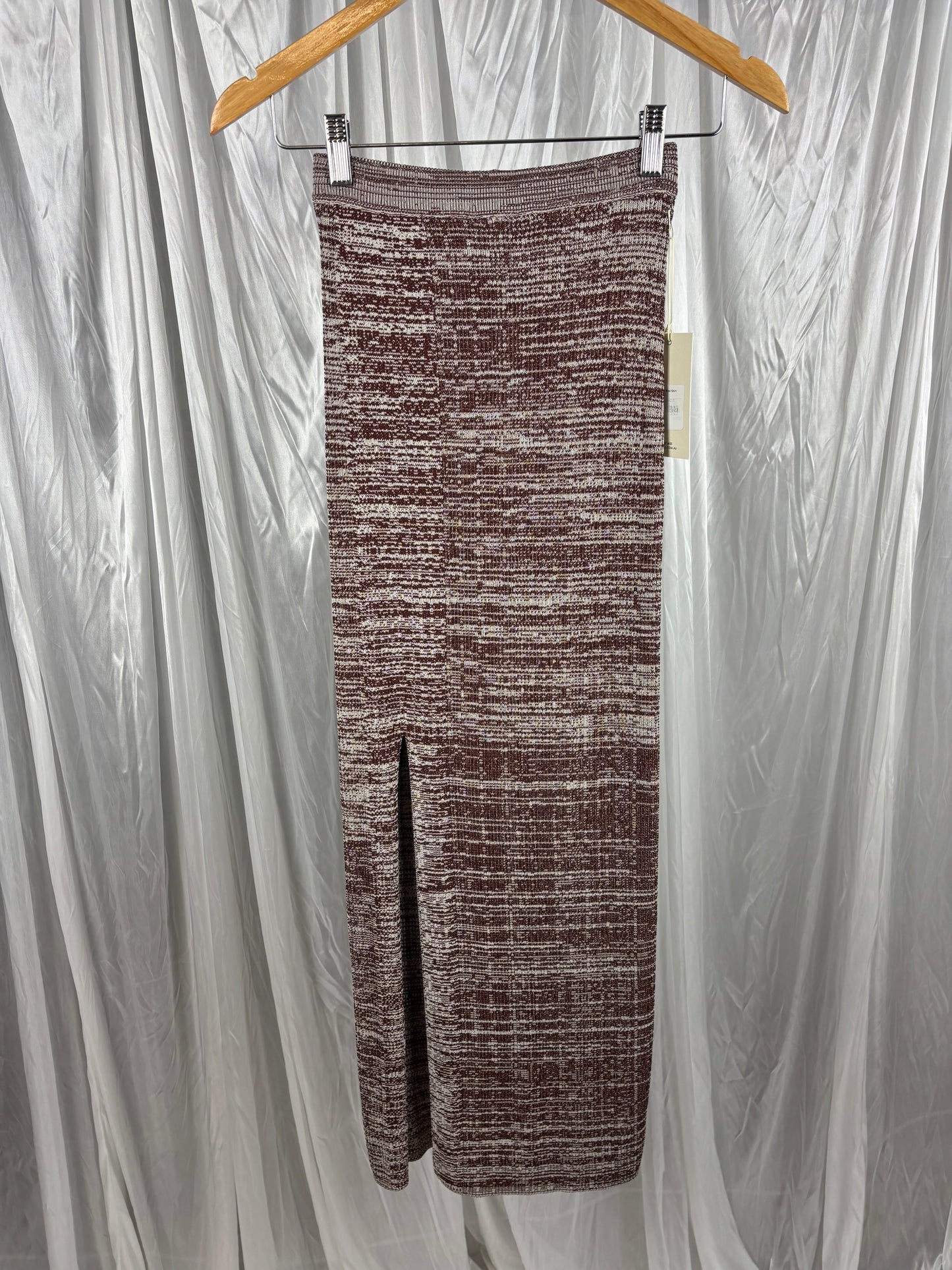 First Mse Brown Skirt - XS