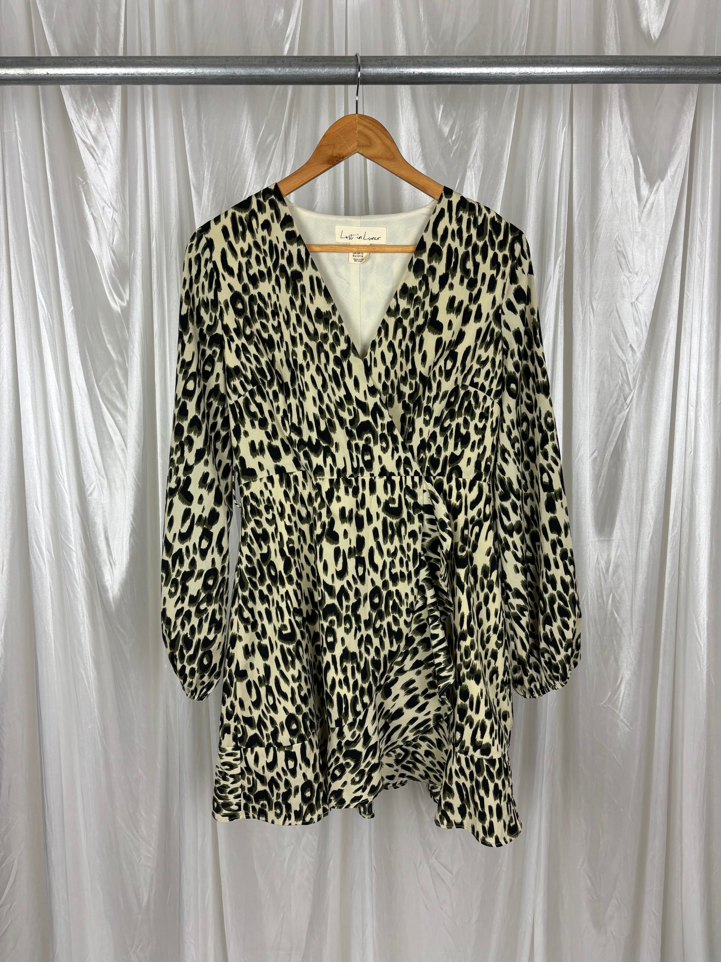 Lost In Lunar Patterned Dress - M