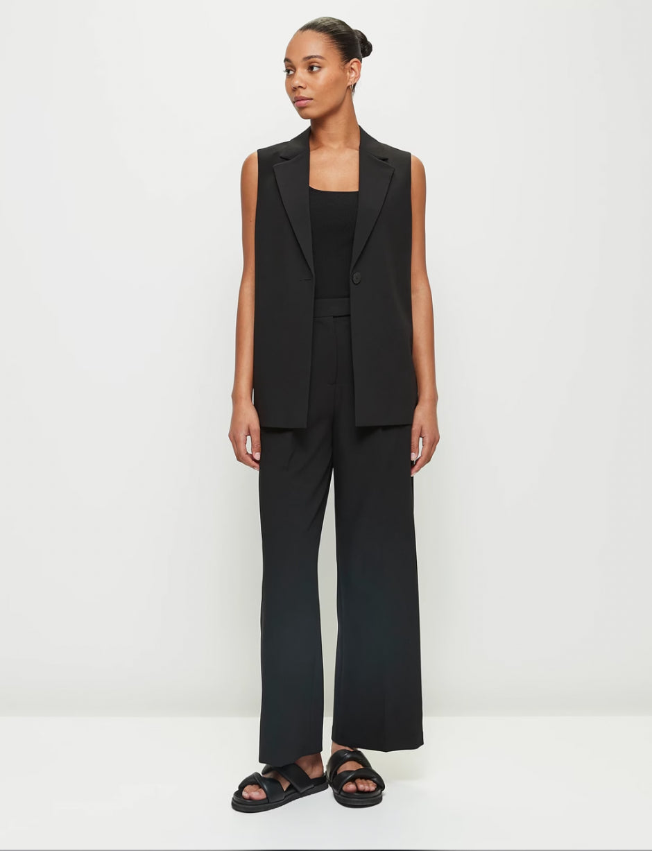 Preview Black Blazer Vest - 8