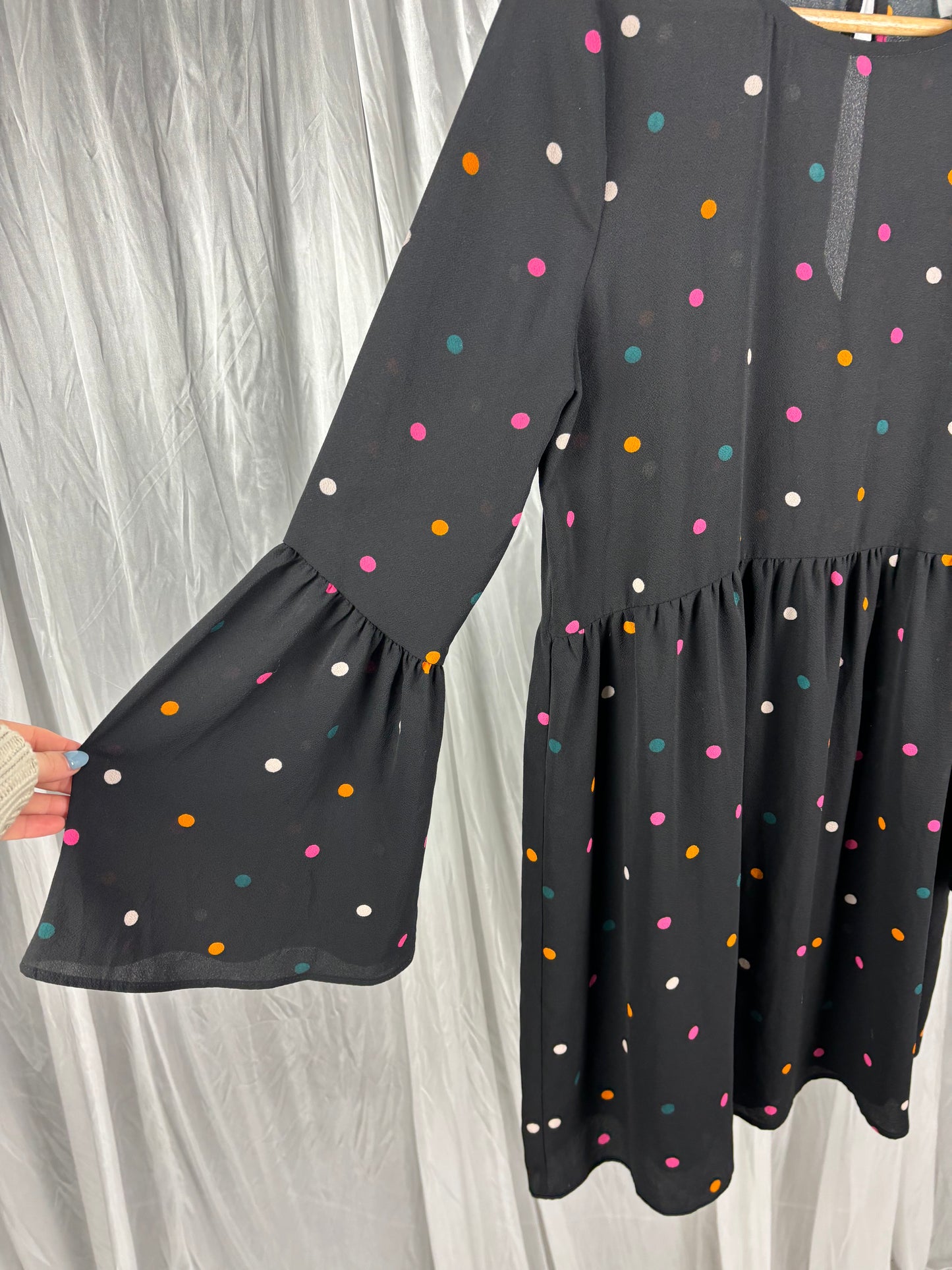 Asos Polka Dot Mini Dress - 10