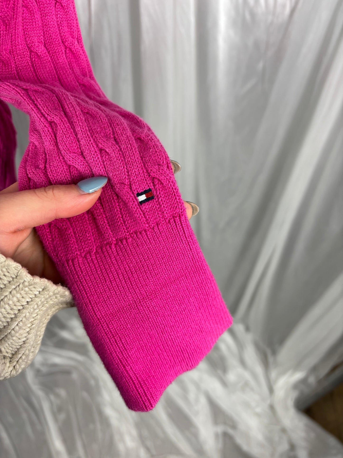 Tommy Hilfiger Pink Knit - M