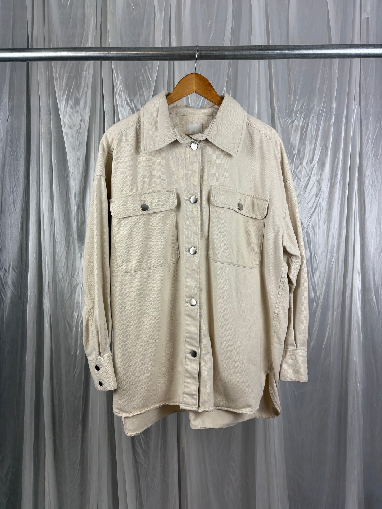 H&M Denim Shacket - M/L