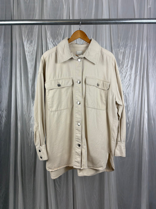 H&M Denim Shacket - M/L