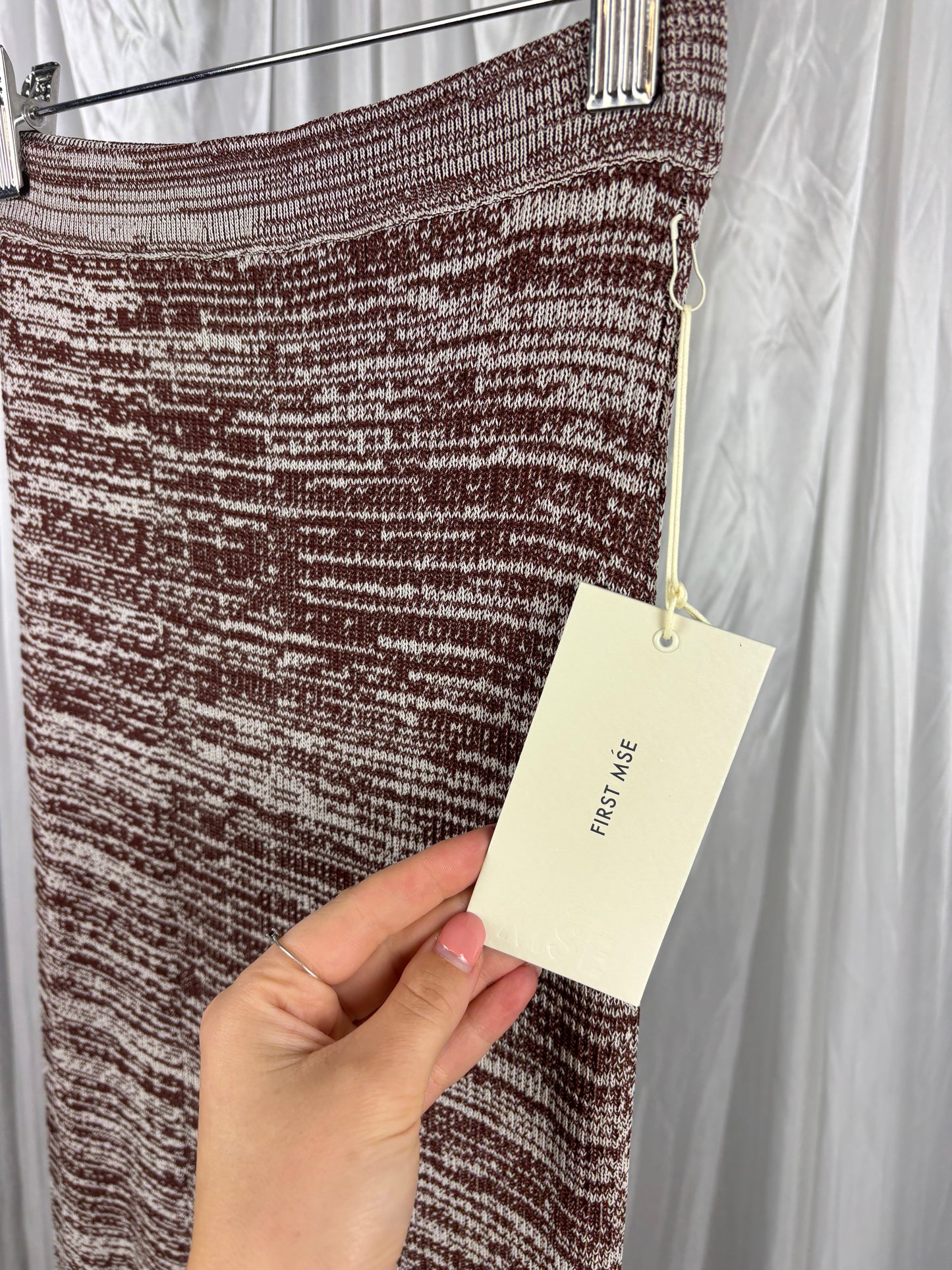 First Mse Brown Skirt - XS