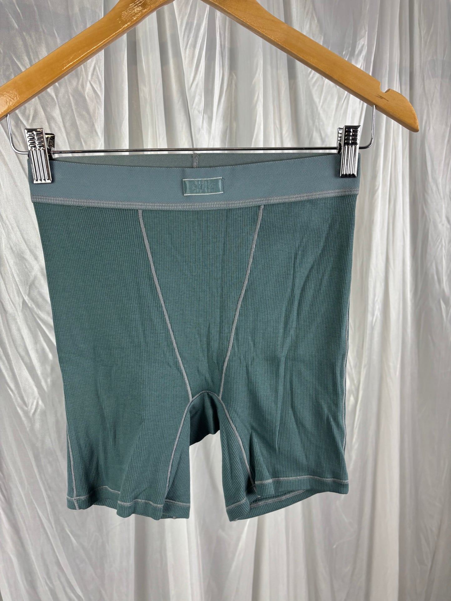 Skims Blue Boxer Shorts - S