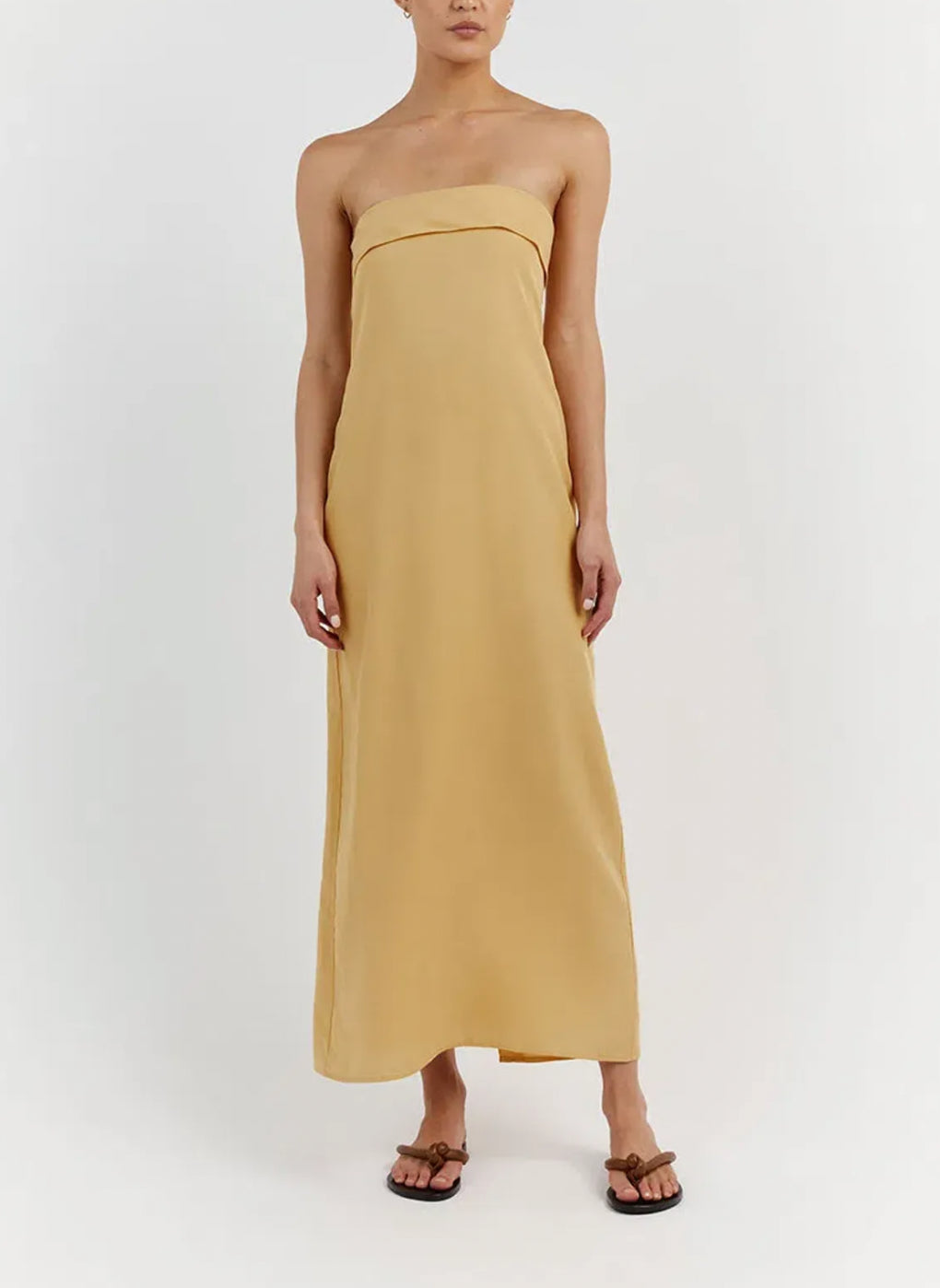 Dissh Kai Strapless Midi Dress - 10