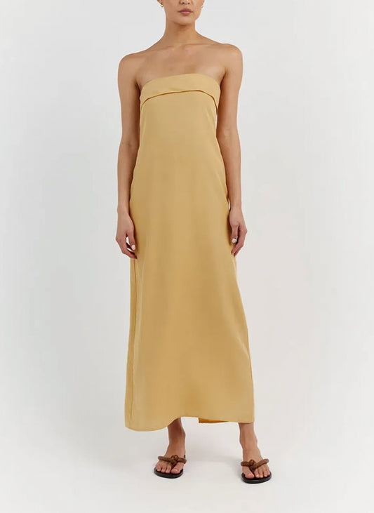 Dissh Kai Strapless Midi Dress - 10