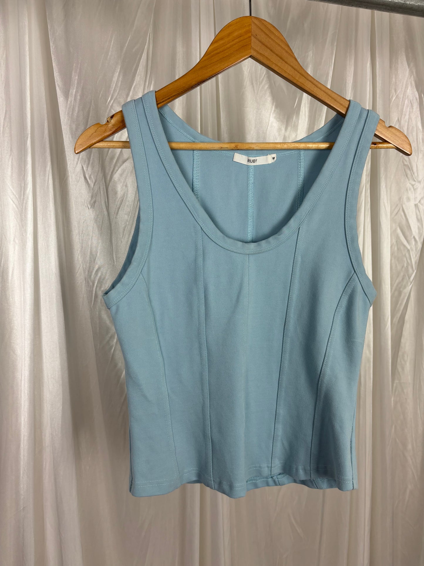 Ruby Jupiter Blue Tank - 10
