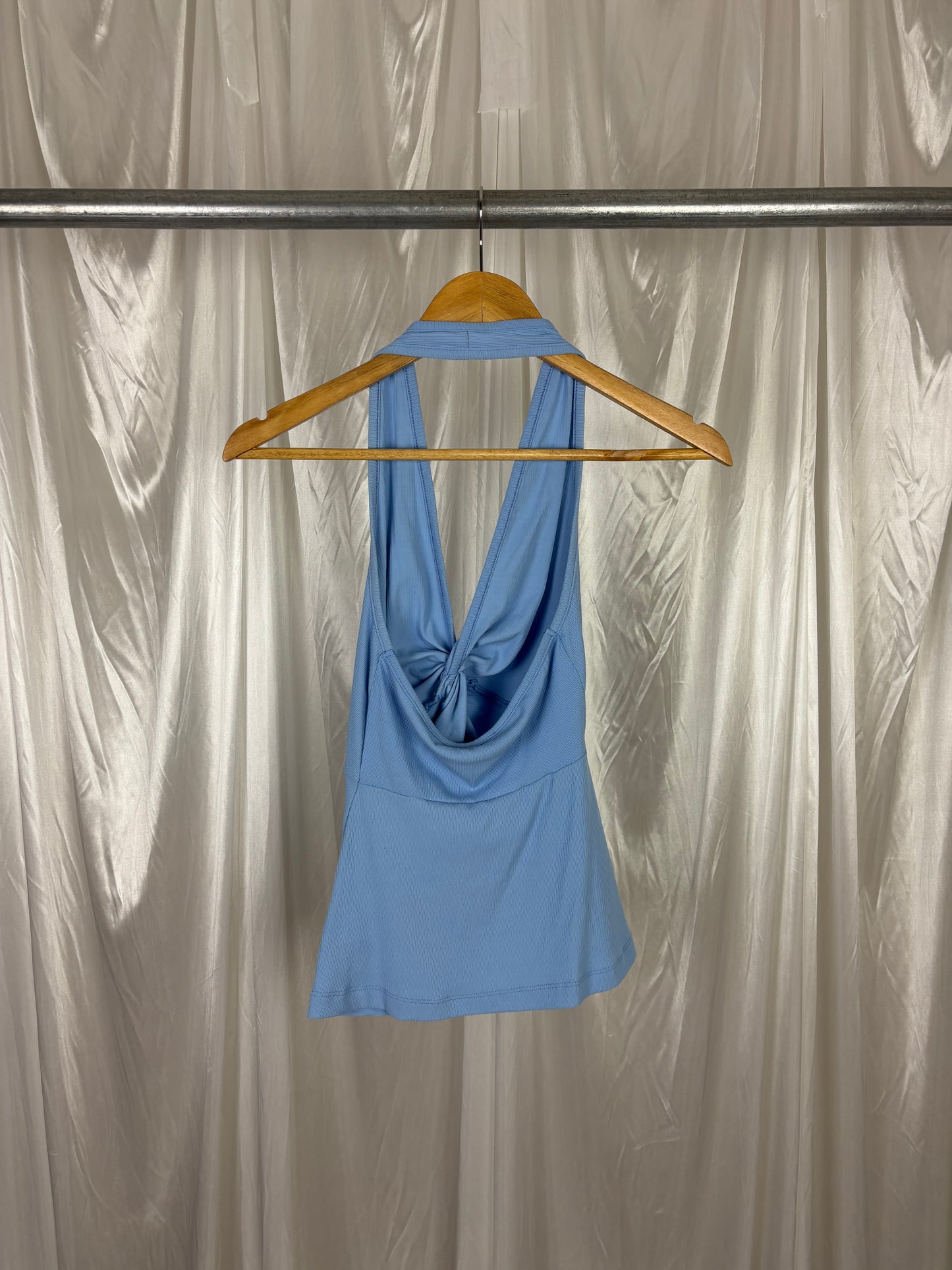 Kookai Blue Halter Neck Top - 6