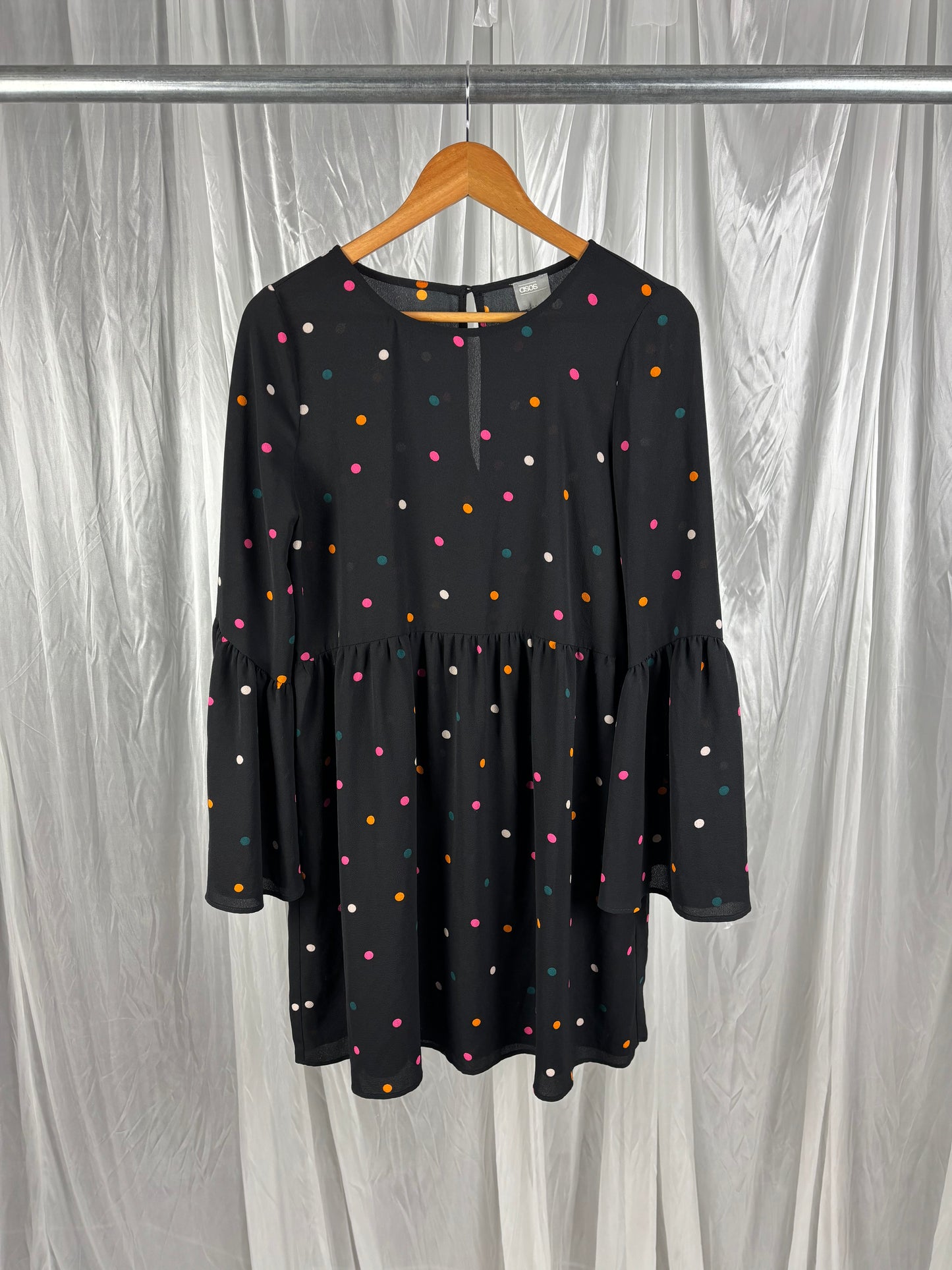 Asos Polka Dot Mini Dress - 10