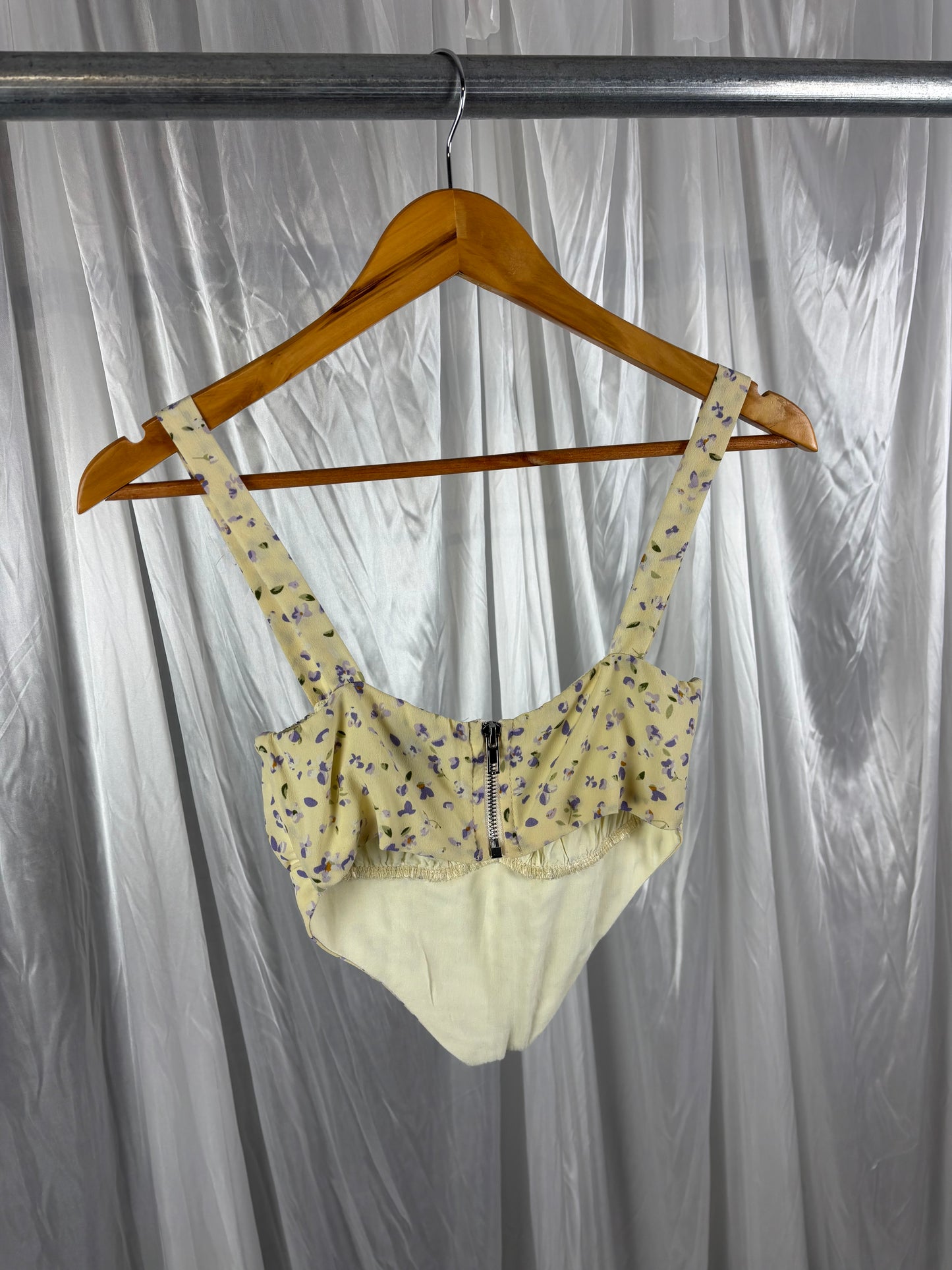 Princess Polly Floral Crop Top - 6
