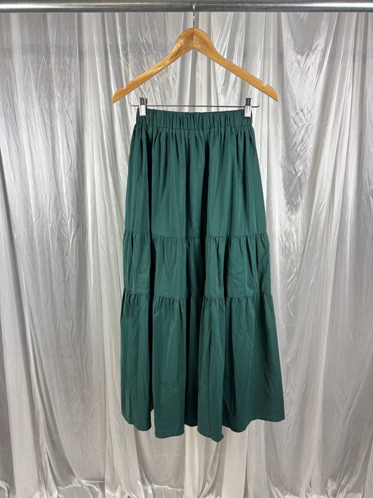White Sandstorm Green Skirt - XS