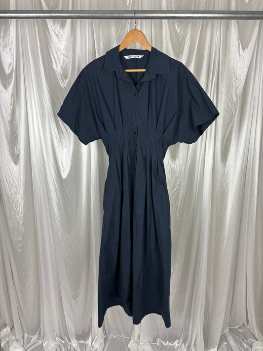 Zara Black Midi Dress - S