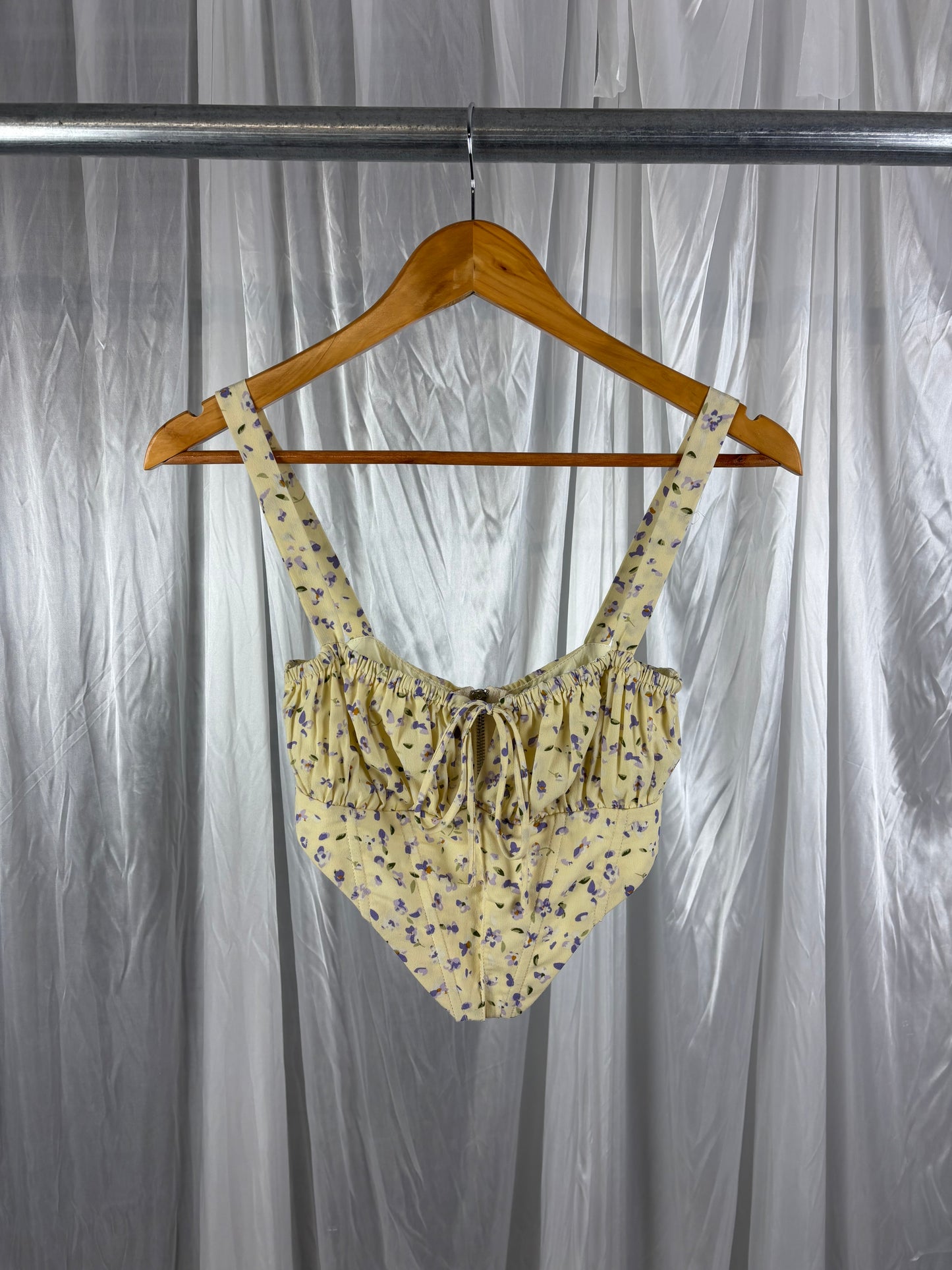 Princess Polly Floral Crop Top - 6