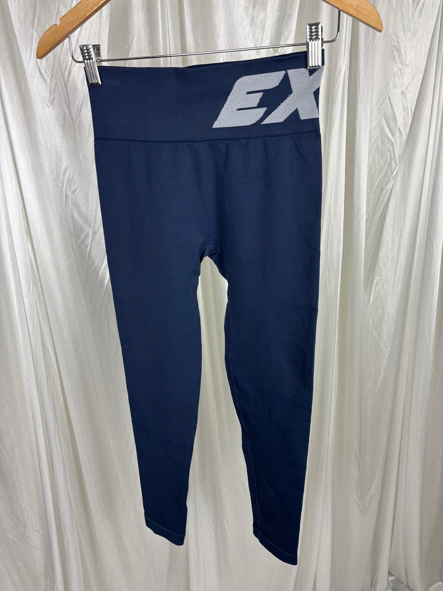 Exie Navy Blue Leggings - S