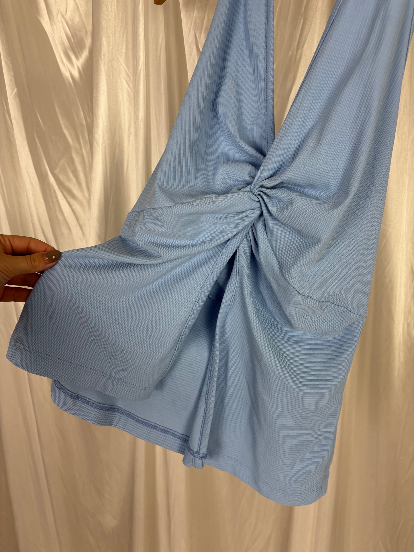 Kookai Blue Halter Neck Top - 6