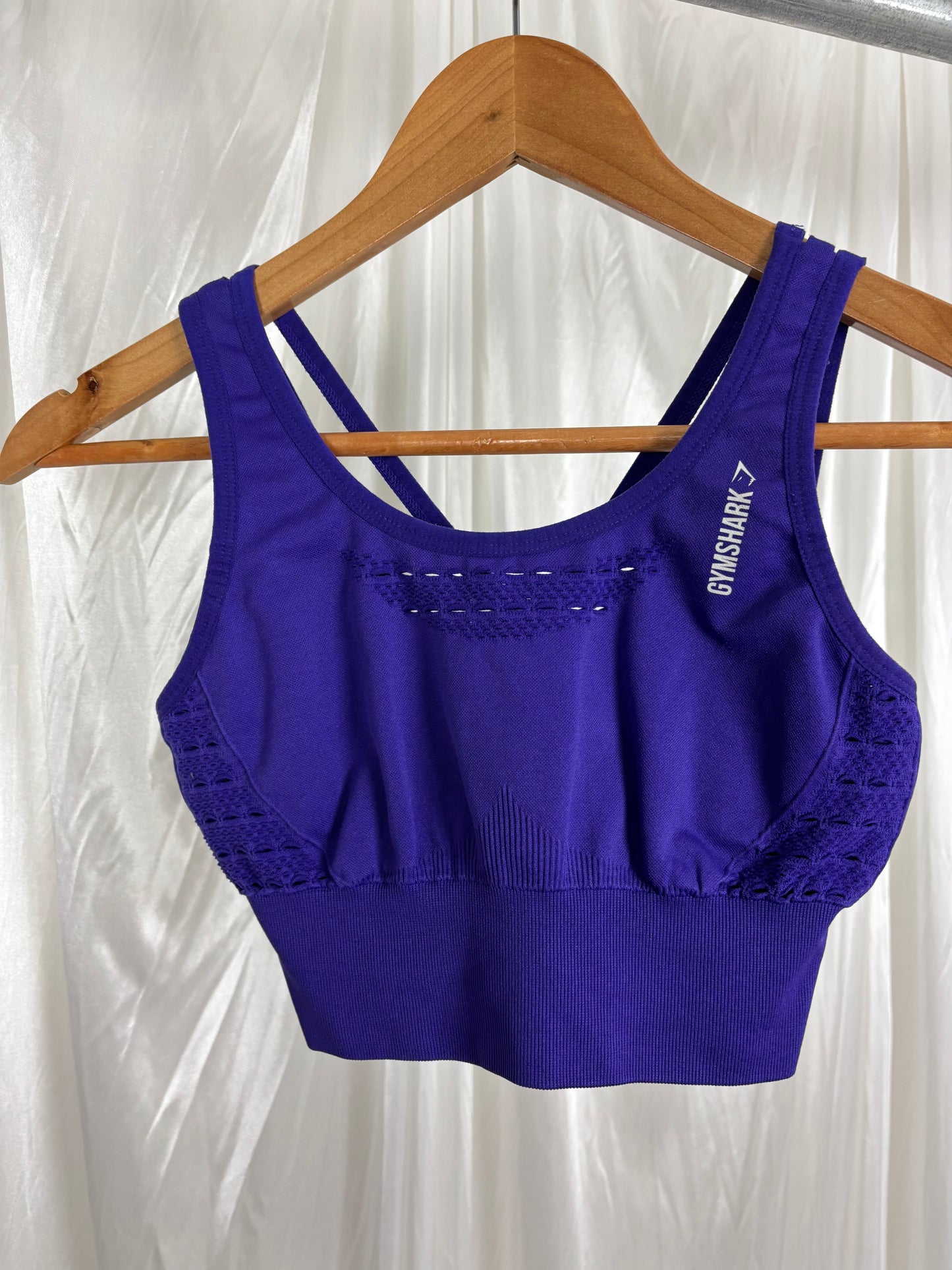 Gymshark Purple Sports Bra - XS