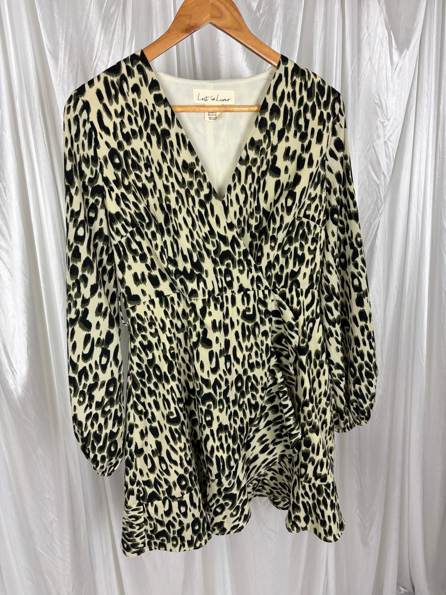 Lost In Lunar Patterned Dress - M