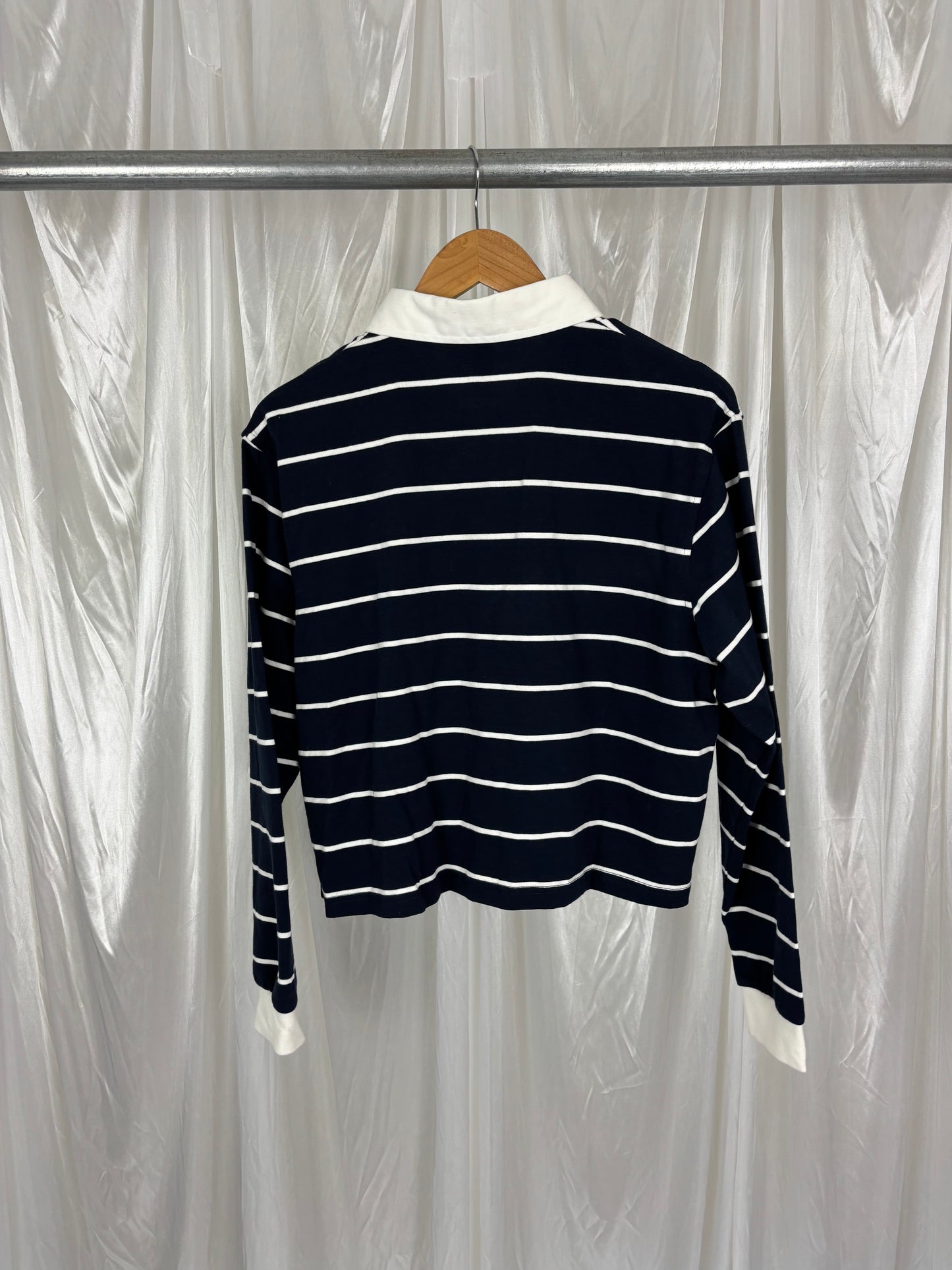 Huffer Blue Striped Top - 8