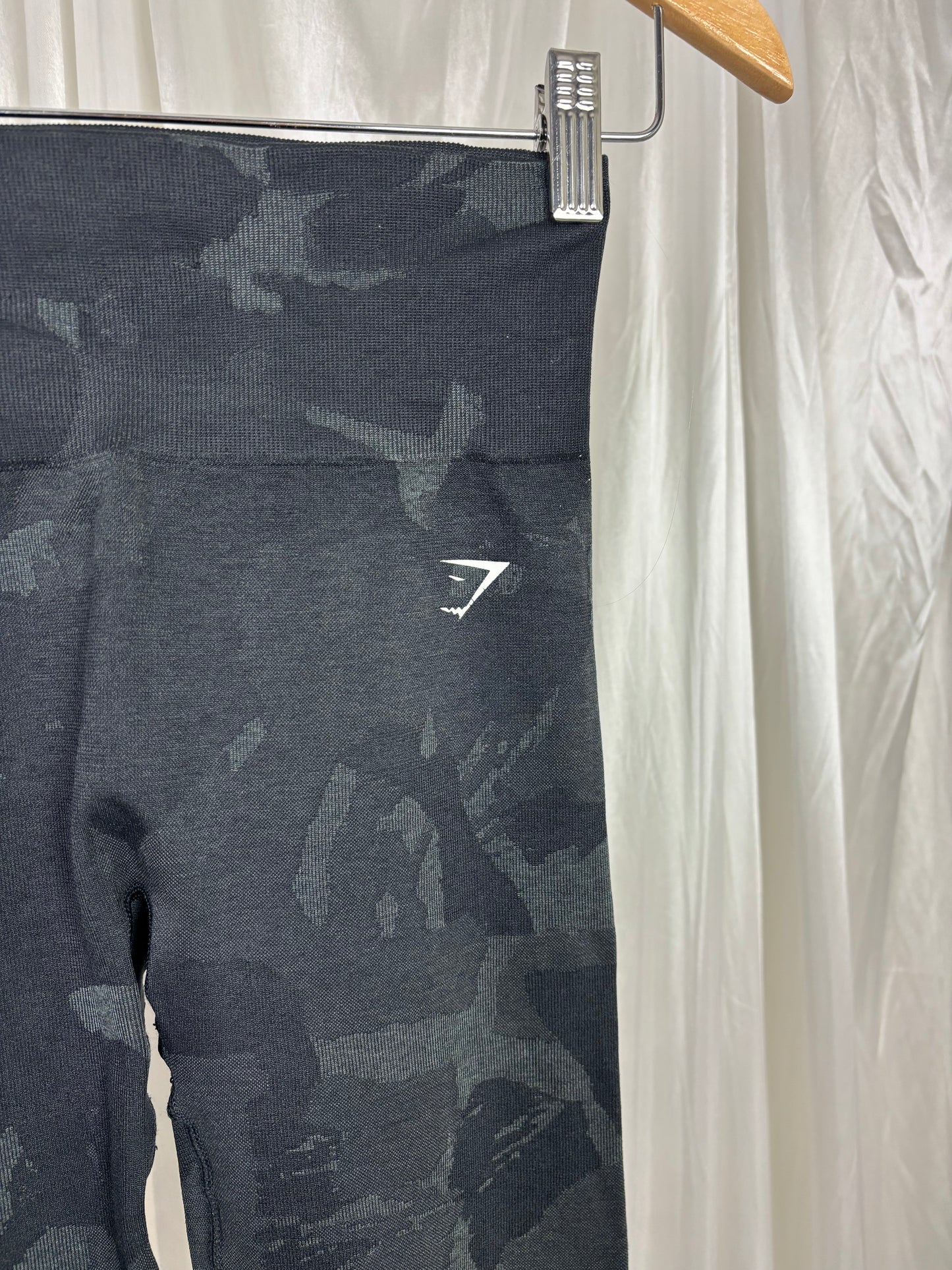 Gymshark Grey Patterned Leggings - S