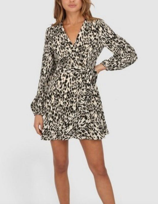 Lost In Lunar Patterned Dress - M