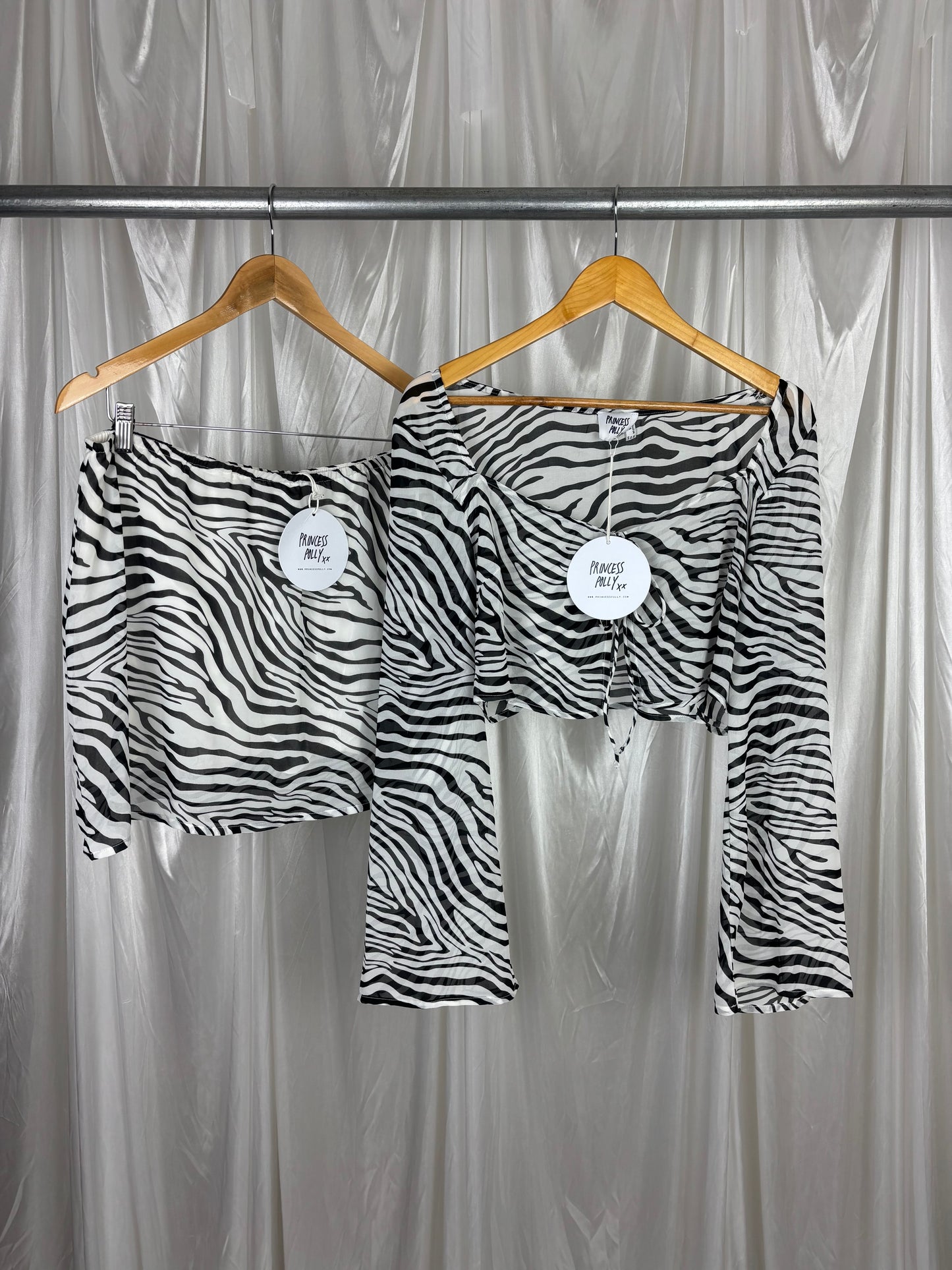 Princess Polly Sheena Zebra Matching Set - 16