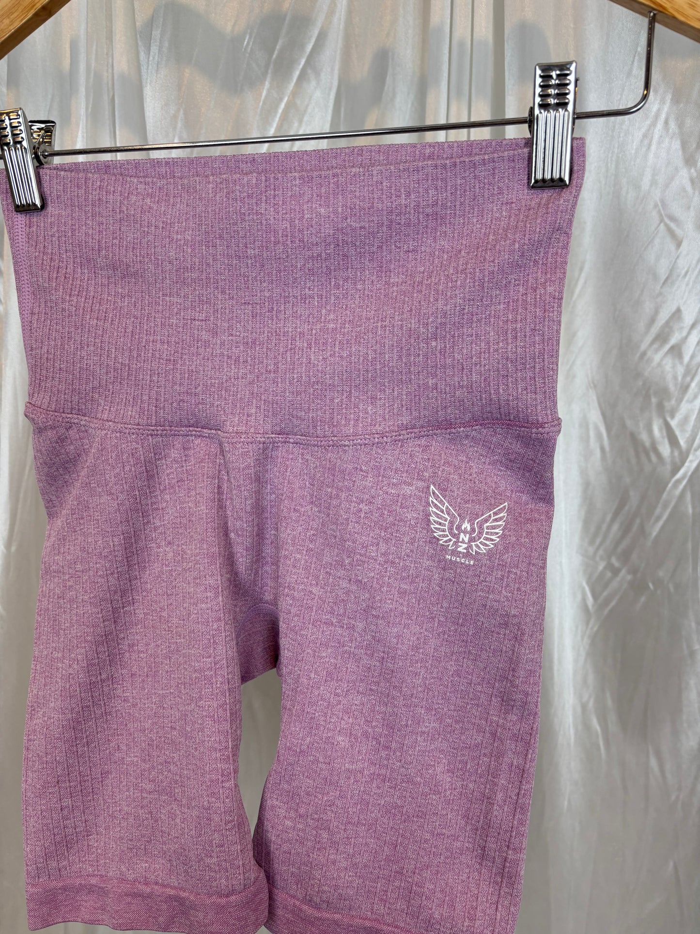 NZ Muscle Purple Shorts - XS