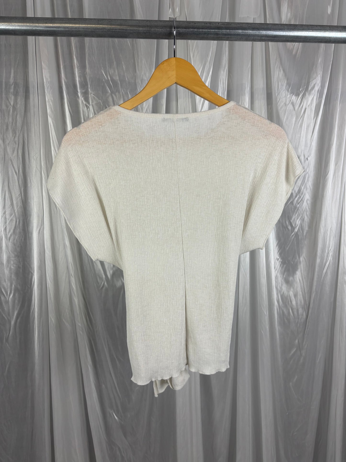 Zara Wrap Front Top - M