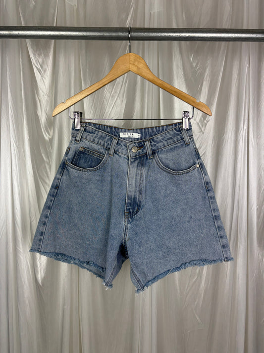 Dissh Blue Denim Shorts - 8