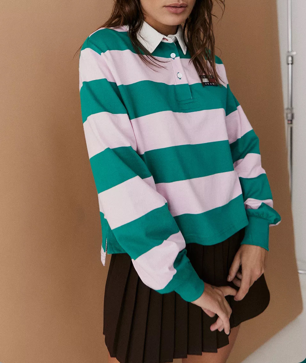Tommy Hilfiger Striped Polo - XS