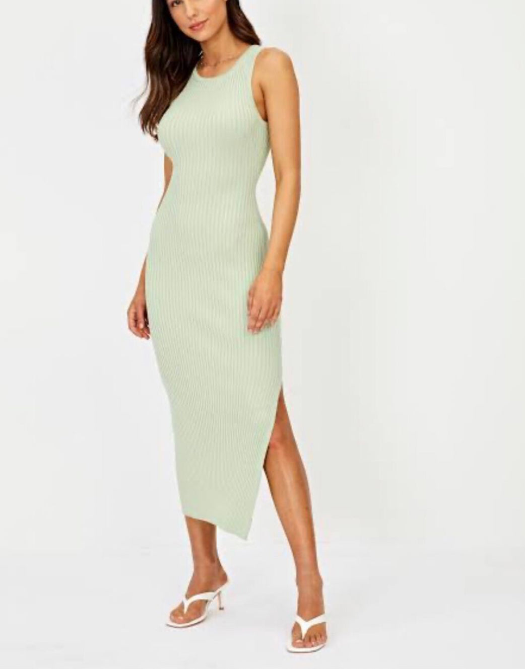 Glassons Green Tight Dress - M
