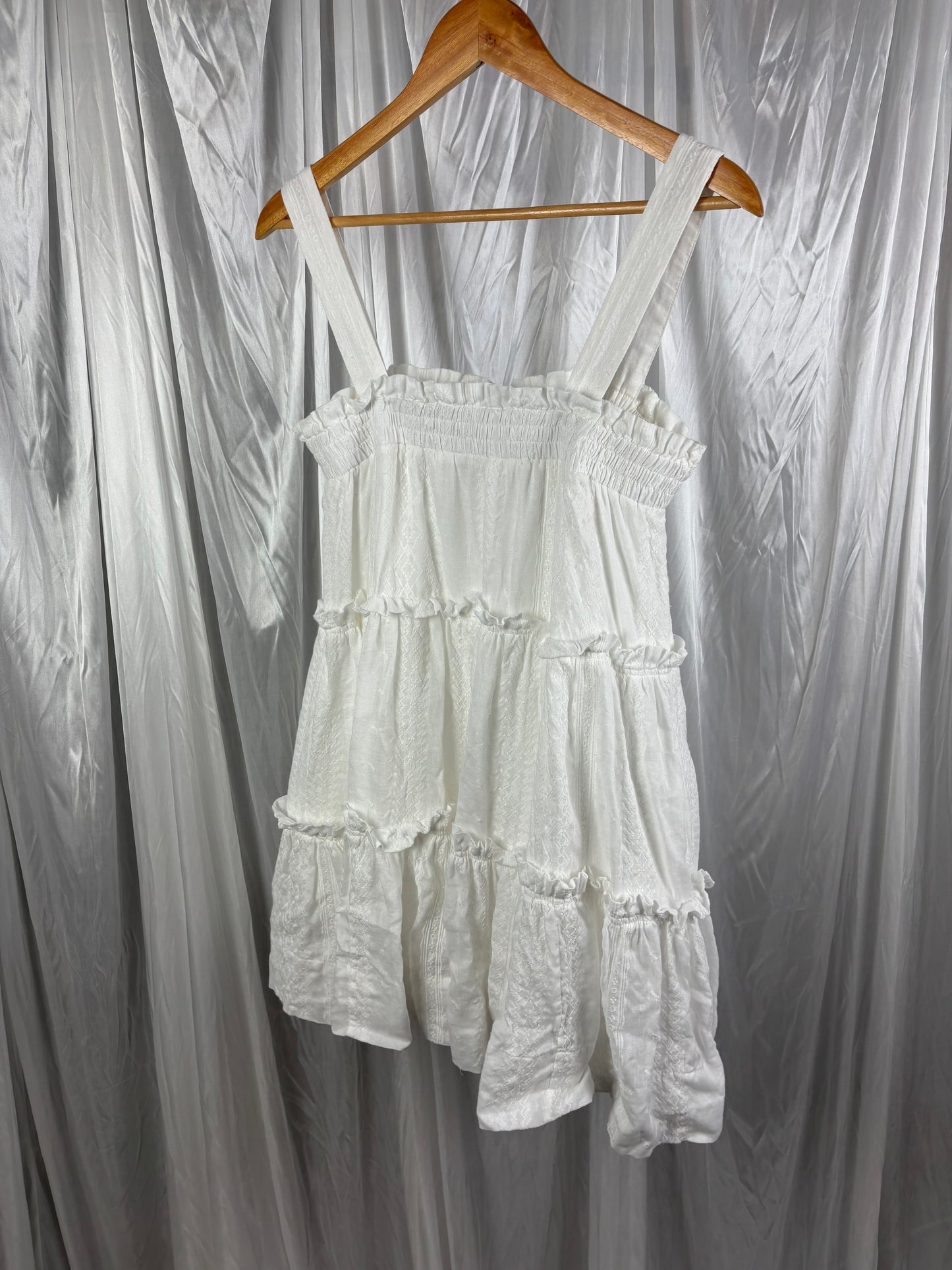 Shona Joy White Dress - 12
